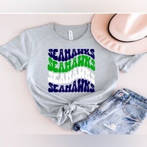 Seahawks Wavy Tee